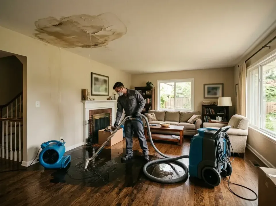 attic-pipe-burst-ceiling-drip-008 — frequently asked questions, Water Damage Restoration & Carpet Care in Pembroke Pines, FL